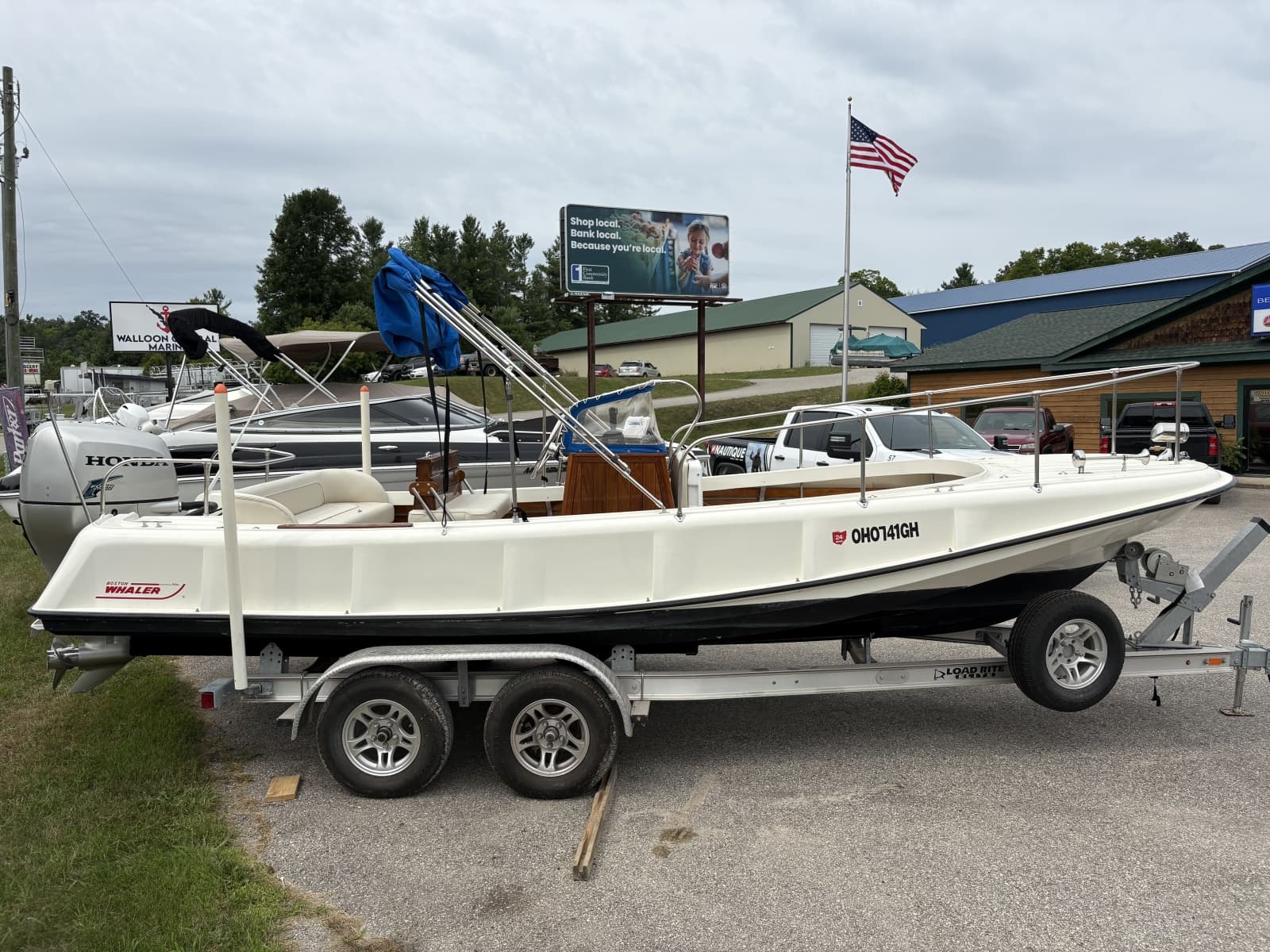 1972 Boston Whaler 21 Outrage Rib Side - Photo 9