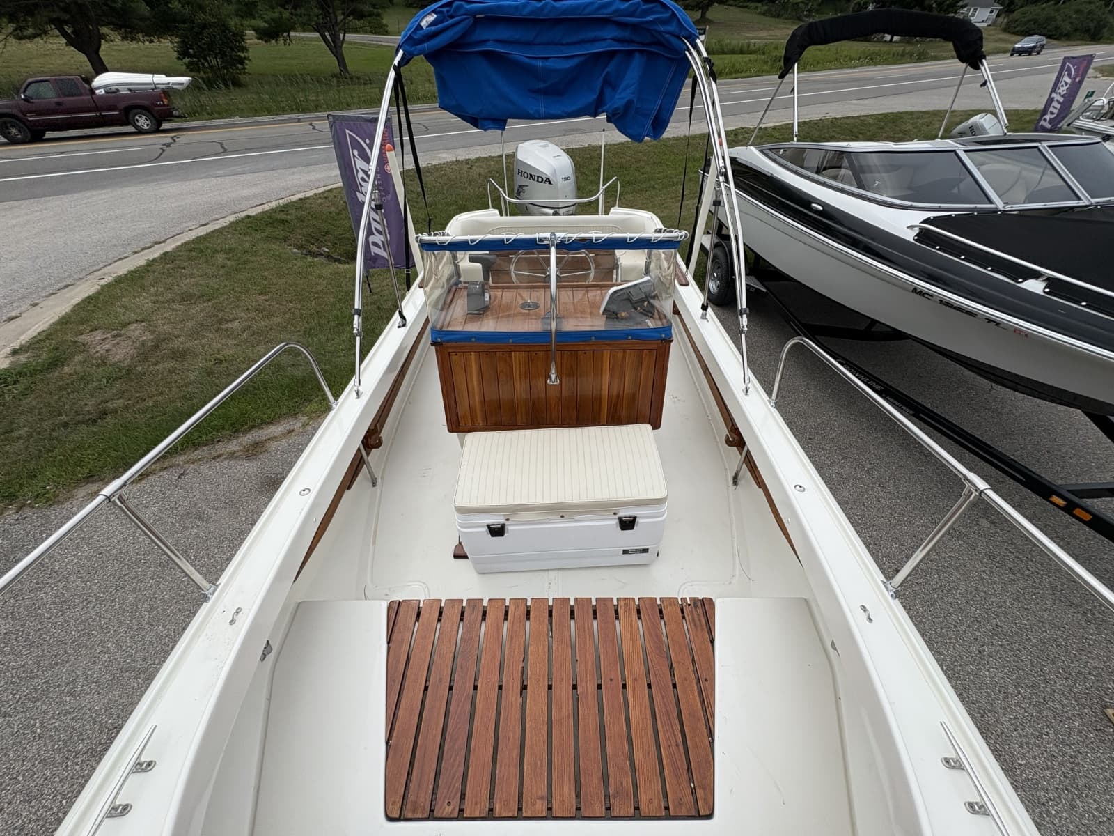 1972 Boston Whaler 21 Outrage Rib Side - Photo 23
