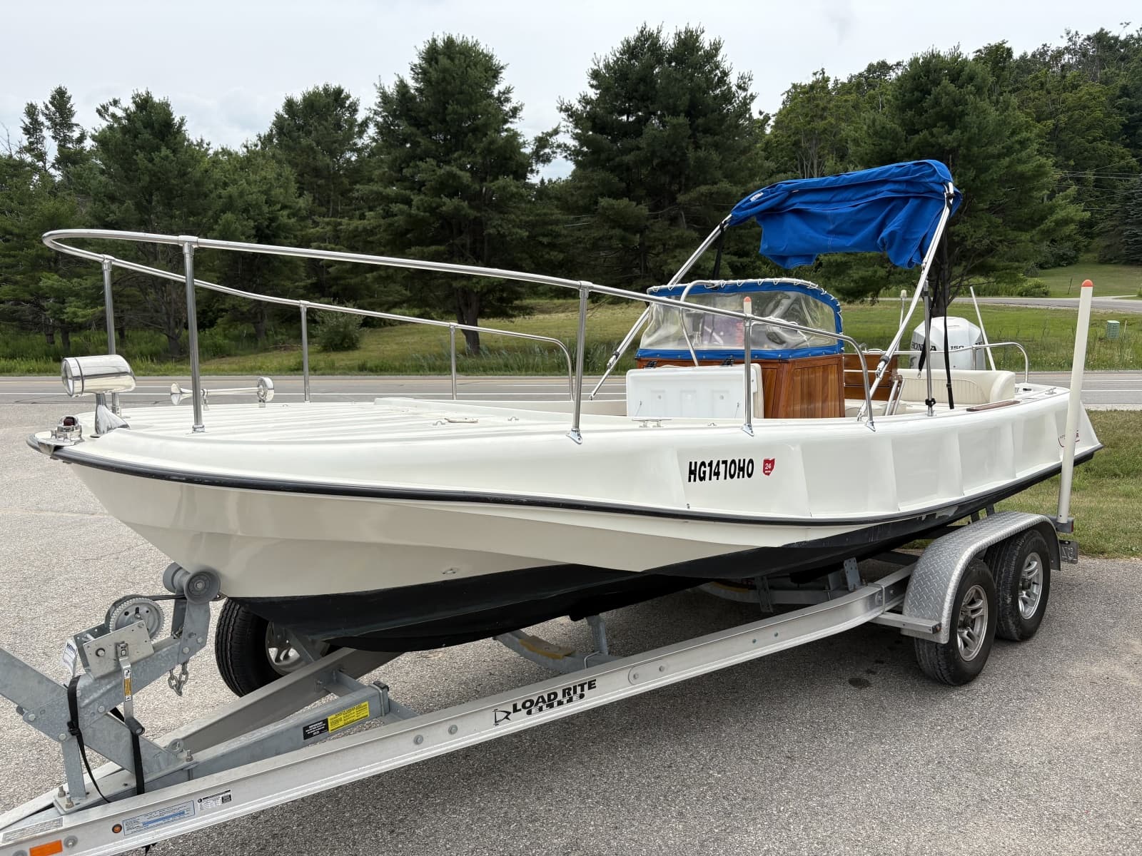 1972 Boston Whaler 21 Outrage Rib Side - Photo 6