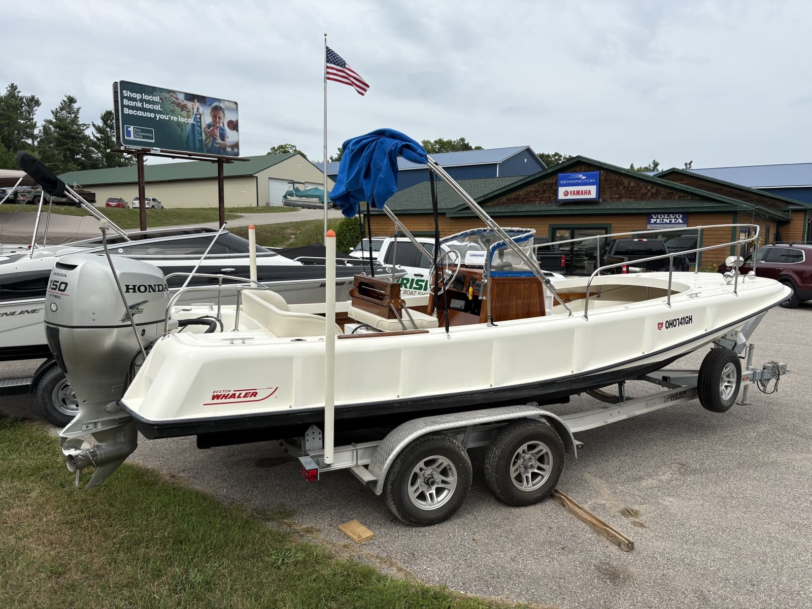 1972 Boston Whaler 21 Outrage Rib Side - Photo 10