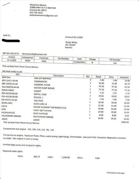 2002 Grady-White 209 Escape