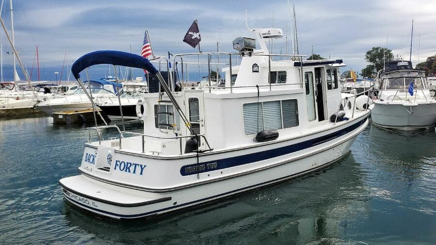 Starboard Stern Profile