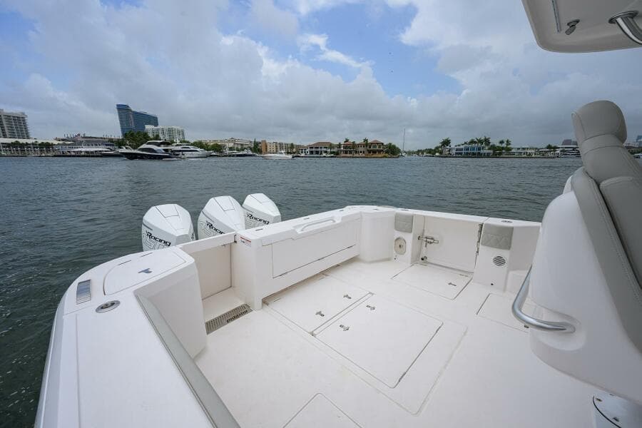 Intrepid 41 - Port Cockpit