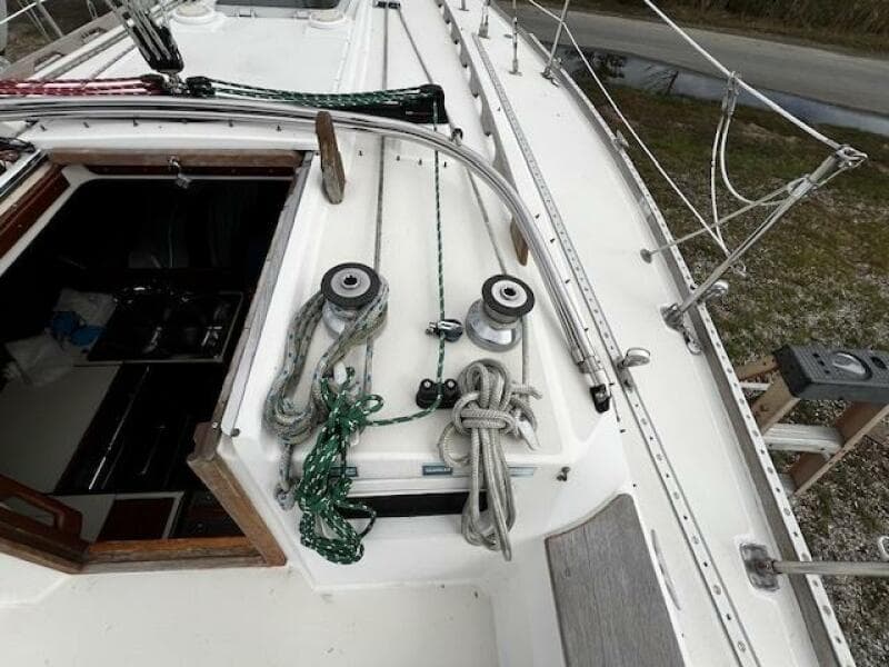 Starboard Lewmar winches