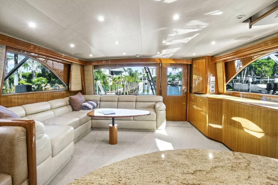 2008 Viking 74 Enclosed Bridge