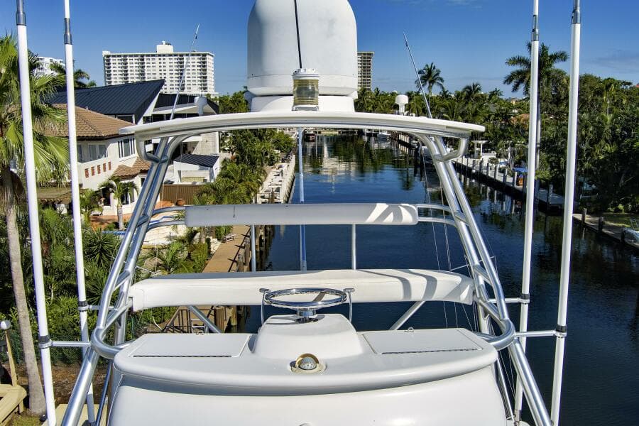 2008 Viking 74 Enclosed Bridge