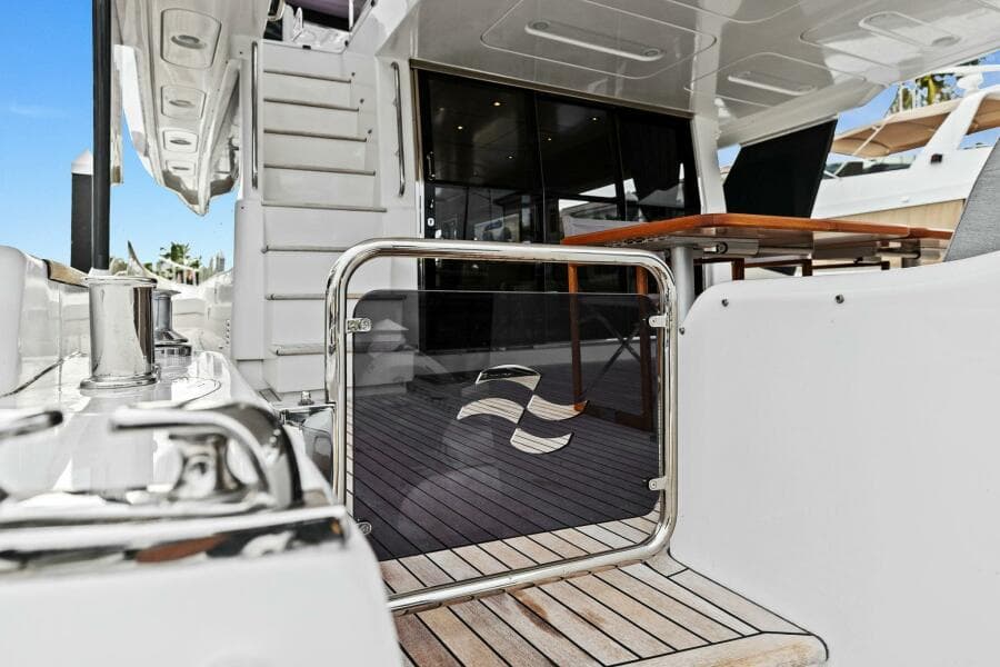 2021 Sirena 64- DESTIN-E- Aft Deck