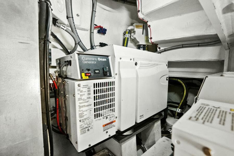 2021 Sirena 64- DESTIN-E- Engine Room