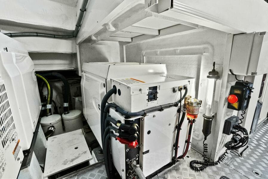 2021 Sirena 64- DESTIN-E- Engine Room