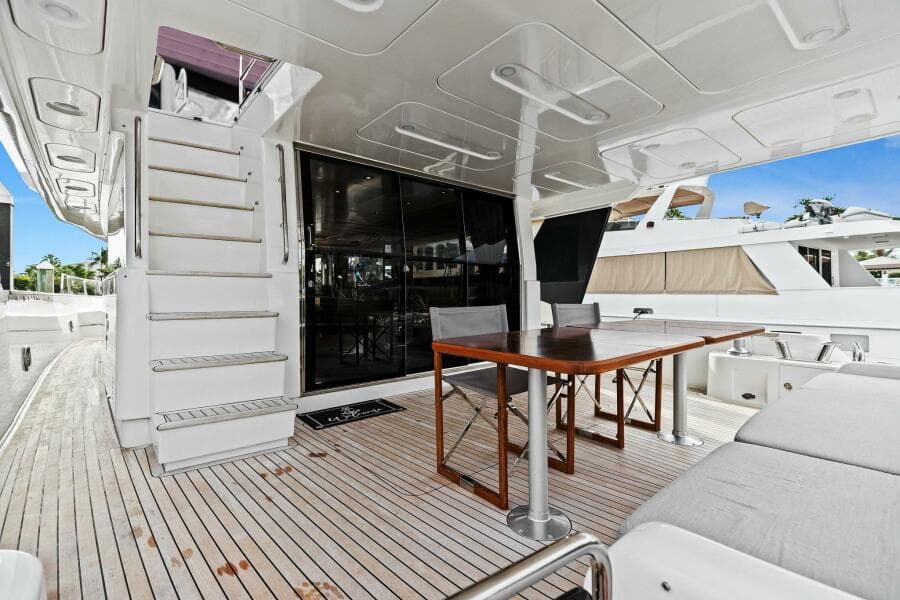 2021 Sirena 64- DESTIN-E- Aft Deck