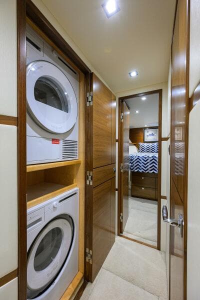 2023 Viking 64 Convertible - Washer/Dryer