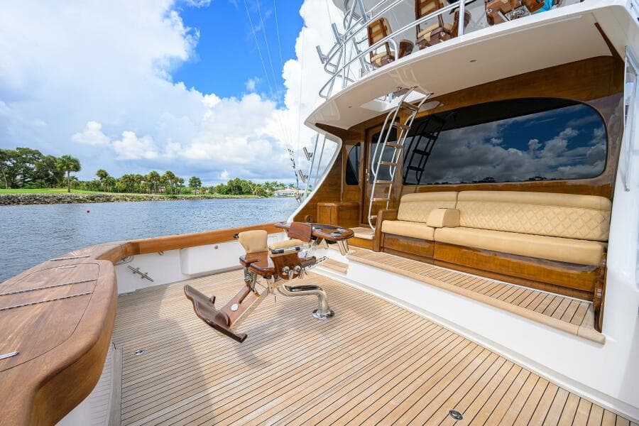 2023 Viking 64 Convertible - Cockpit