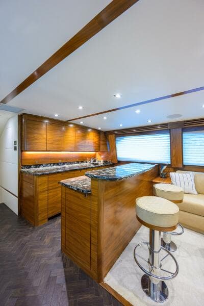 2023 Viking 64 Convertible - Galley