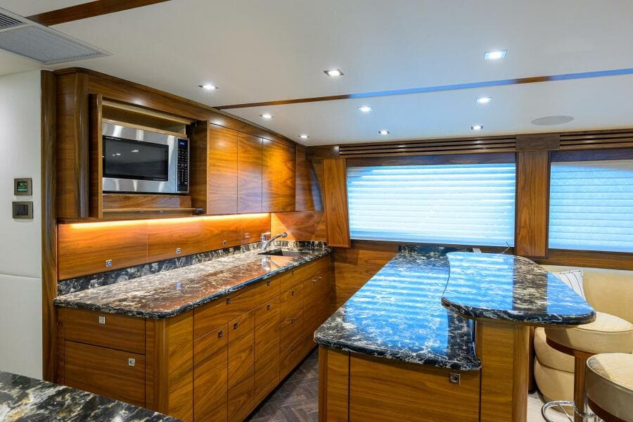 2023 Viking 64 Convertible - Galley