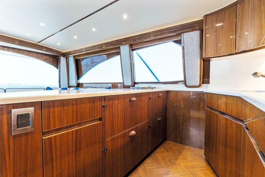 2021 Viking 54 Convertible HAMMERHEADS Galley