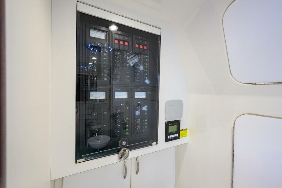 2018 Buddy Davis 42 Center Console - Electrical Panel