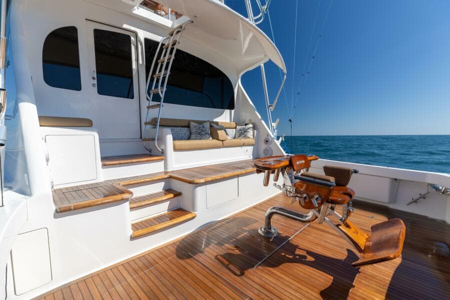 2013 Viking 76 Convertible- REEL FIRE- Cockpit