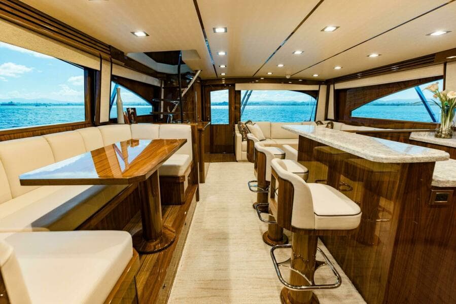 2020 Viking 72 Enclosed Bridge