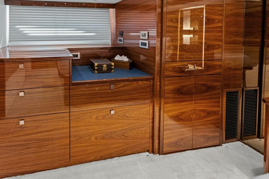2026 Viking 82 Convertible- TEAM HARVEY I- Master Stateroom