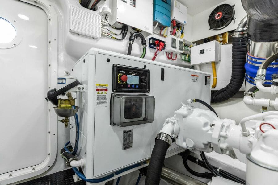 2026 Viking 82 Convertible- TEAM HARVEY I- Engine Room