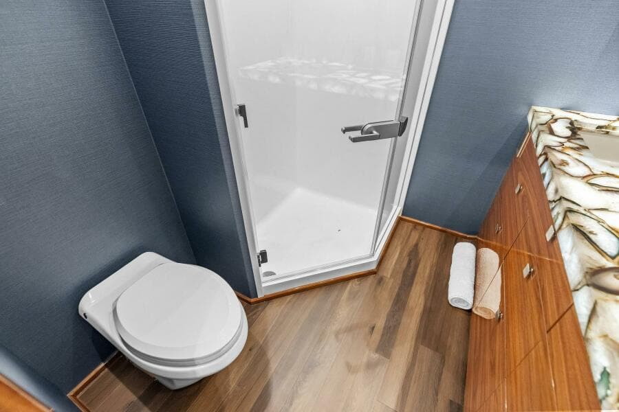 2026 Viking 82 Convertible- TEAM HARVEY I- Master Stateroom Head