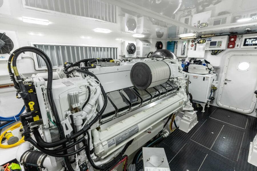 2026 Viking 82 Convertible- TEAM HARVEY I- Engine Room