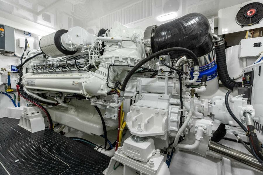 2026 Viking 82 Convertible- TEAM HARVEY I- Engine Room
