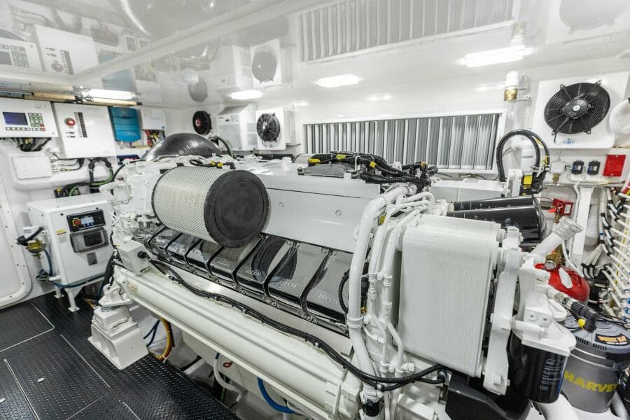 2026 Viking 82 Convertible- TEAM HARVEY I- Engine Room