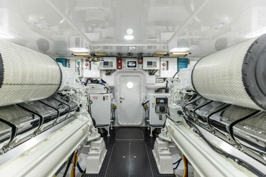 2026 Viking 82 Convertible- TEAM HARVEY I- Engine Room