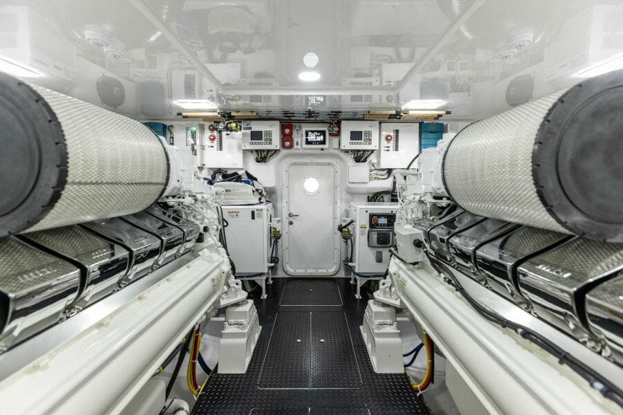 2026 Viking 82 Convertible- TEAM HARVEY I- Engine Room