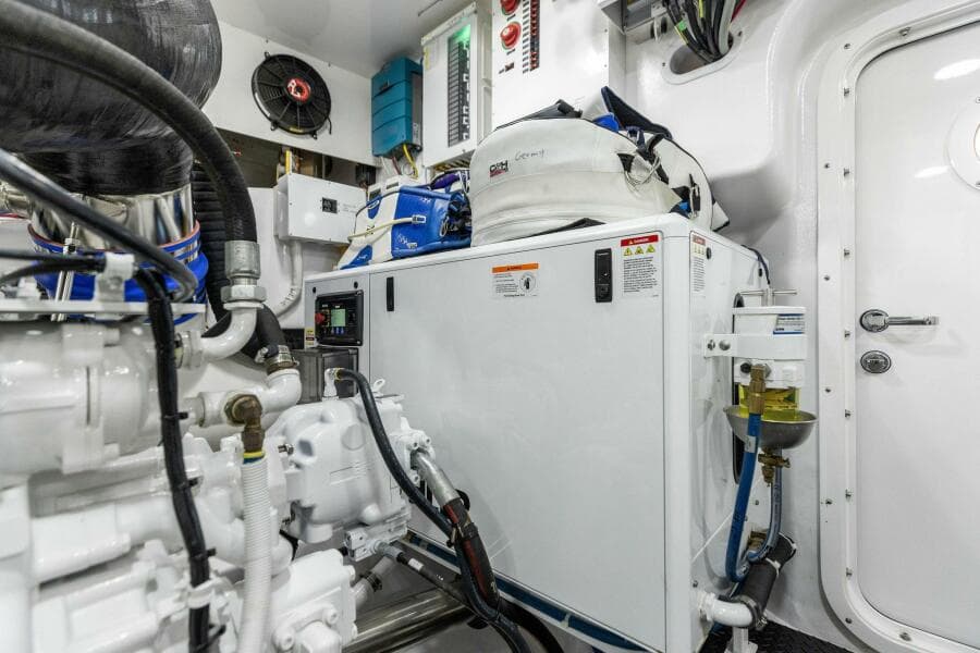 2026 Viking 82 Convertible- TEAM HARVEY I- Engine Room