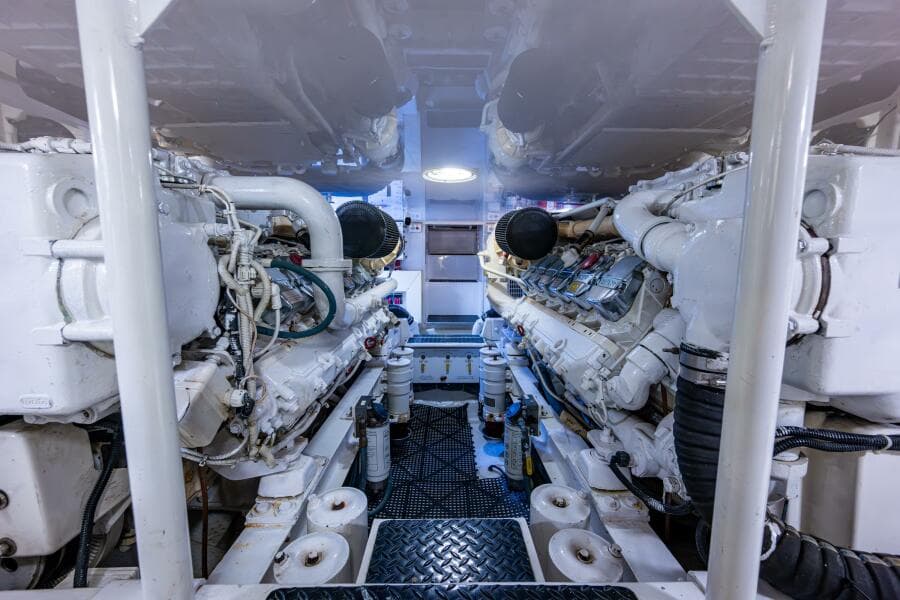 Viking 52 QUALIFIER - Engine Room