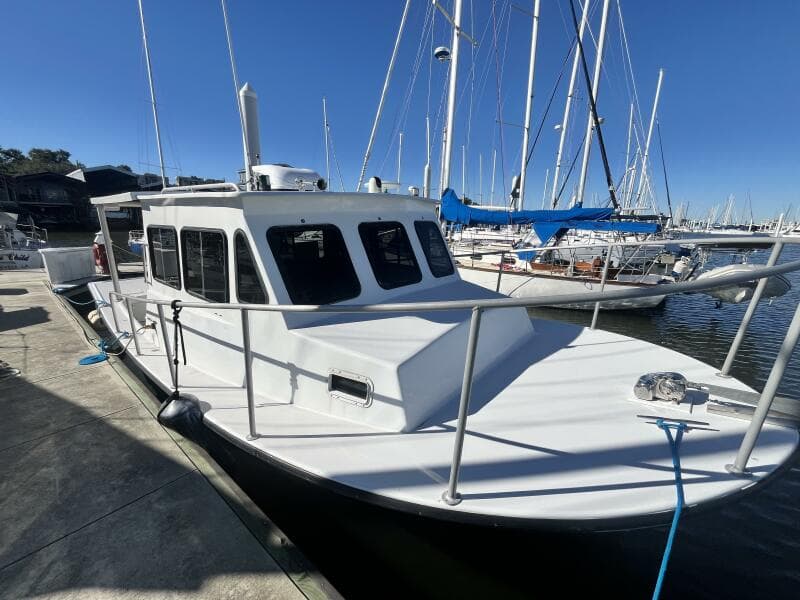 2008 Glenn Young 32 Skiff - Foredeck