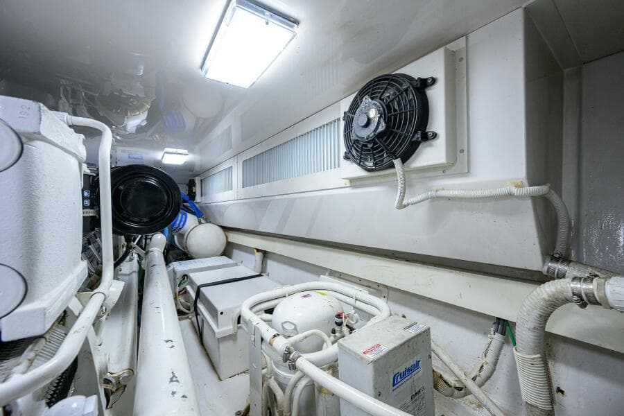 Viking 56 MATTER OF TIME - Engine Room