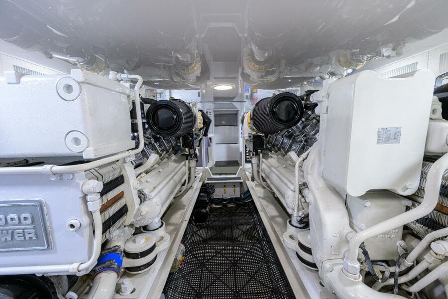 Viking 56 MATTER OF TIME - Engine Room