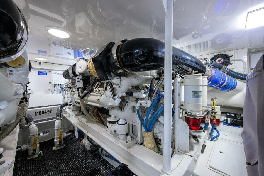 Viking 56 MATTER OF TIME - Engine Room