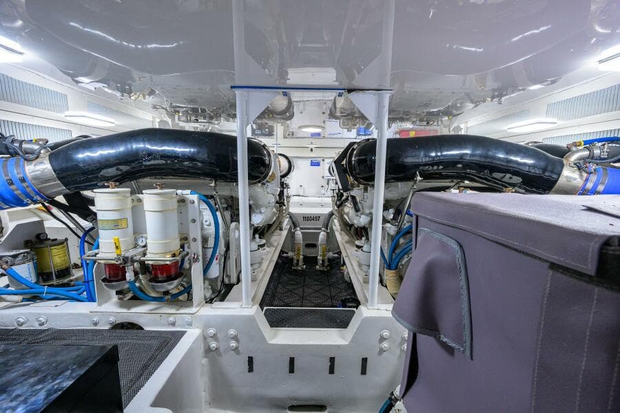 Viking 56 MATTER OF TIME - Engine Room