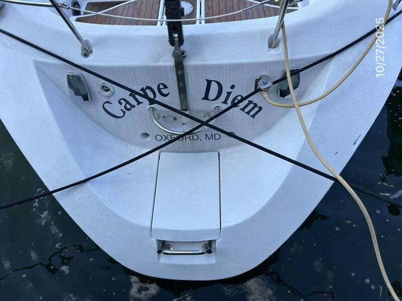 38' Beneteau swimplatform