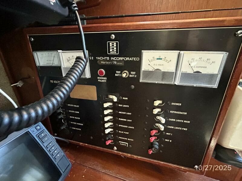 36 S2 electrical panel