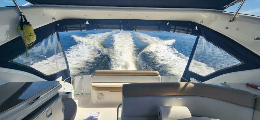 Cockpit Aft View Underway