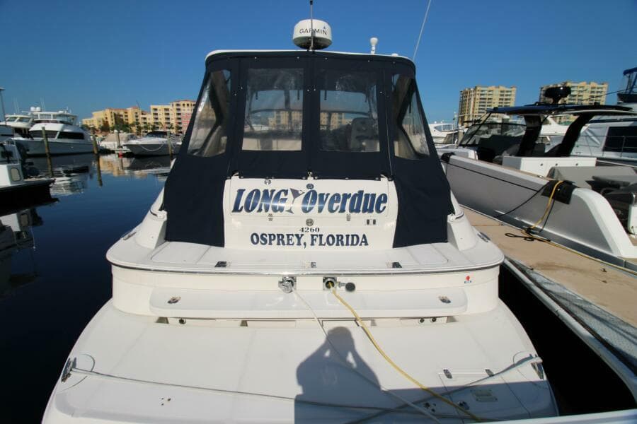 Transom Close-Up with Name