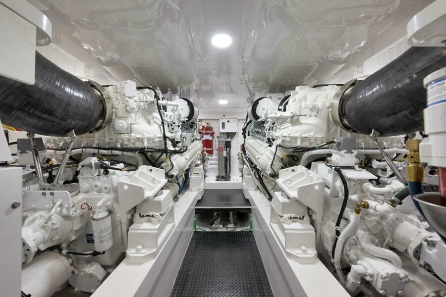 2024 Viking 68 Convertible- GYS TRADE- Engine Room