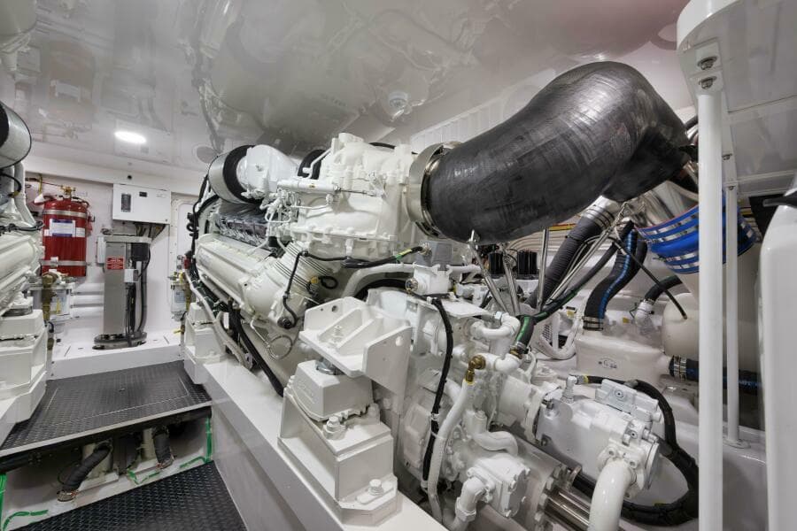 2024 Viking 68 Convertible- GYS TRADE- Engine Room