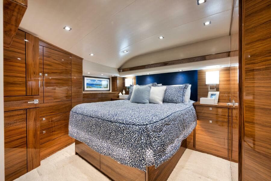 2024 Viking 68 Convertible- GYS TRADE- Master Stateroom