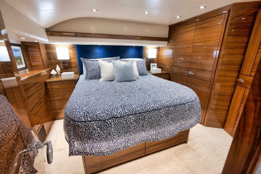 2024 Viking 68 Convertible- GYS TRADE- Master Stateroom
