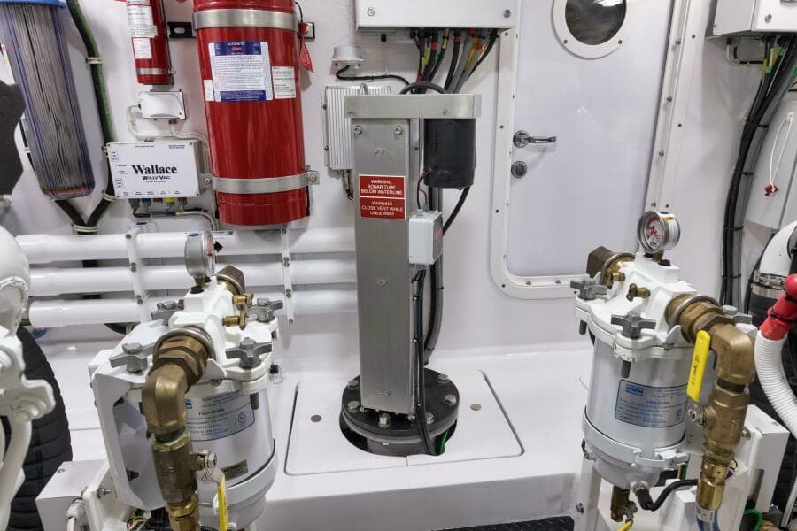 2024 Viking 68 Convertible- GYS TRADE- Engine Room