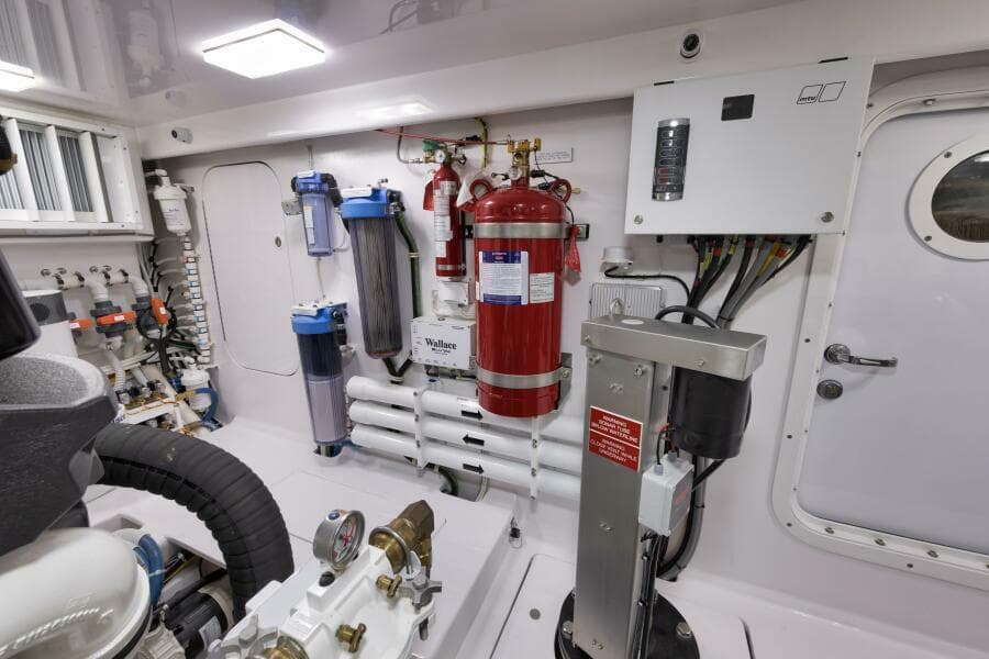 2024 Viking 68 Convertible- GYS TRADE- Engine Room