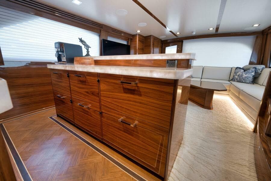 2024 Viking 68 Convertible- GYS TRADE- Galley