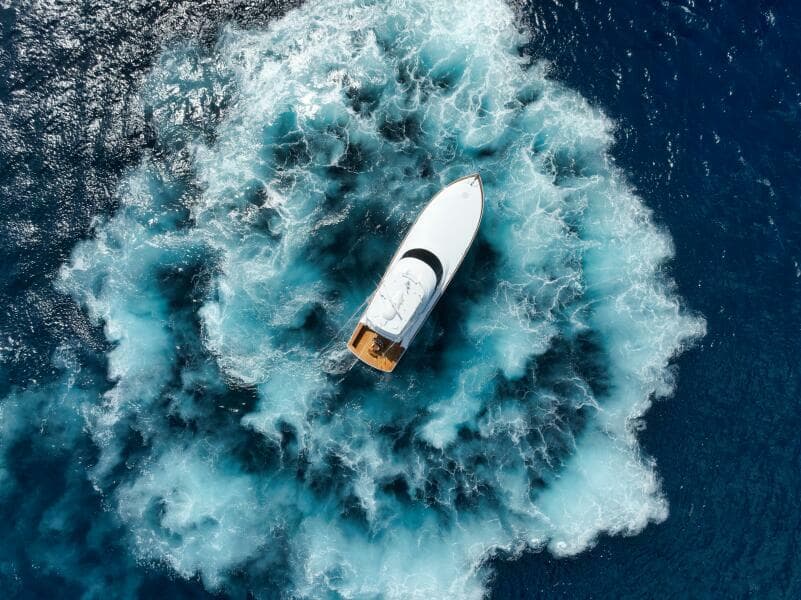 2024 Viking 68 Convertible- GYS TRADE- Aerial