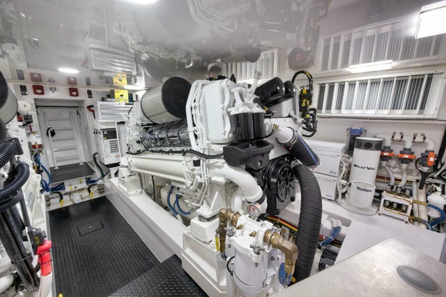 2024 Viking 68 Convertible- GYS TRADE- Engine Room